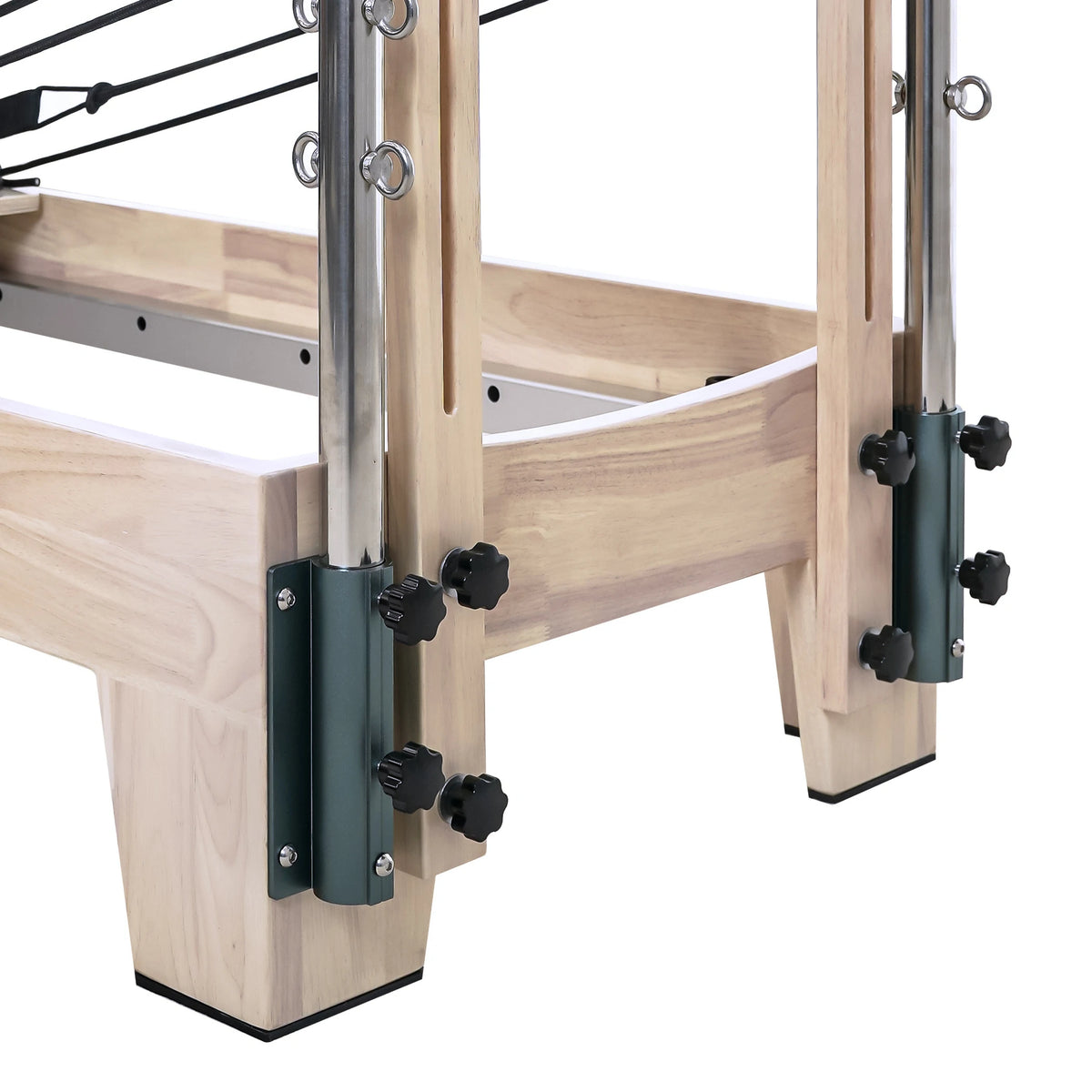 Pilates Reformer With Tower Cream White