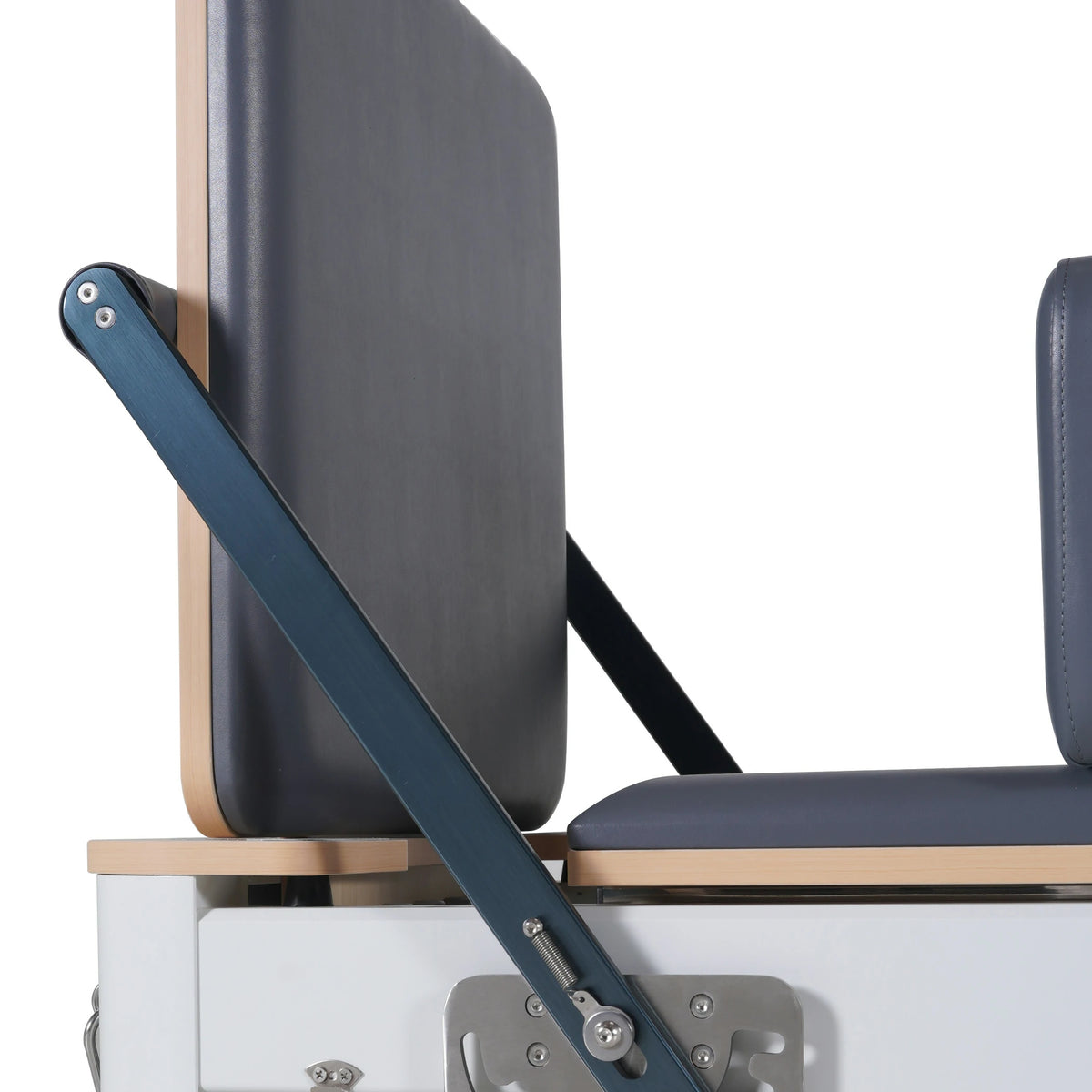 Reformeur de Pilates pliable en alliage d'aluminium gris