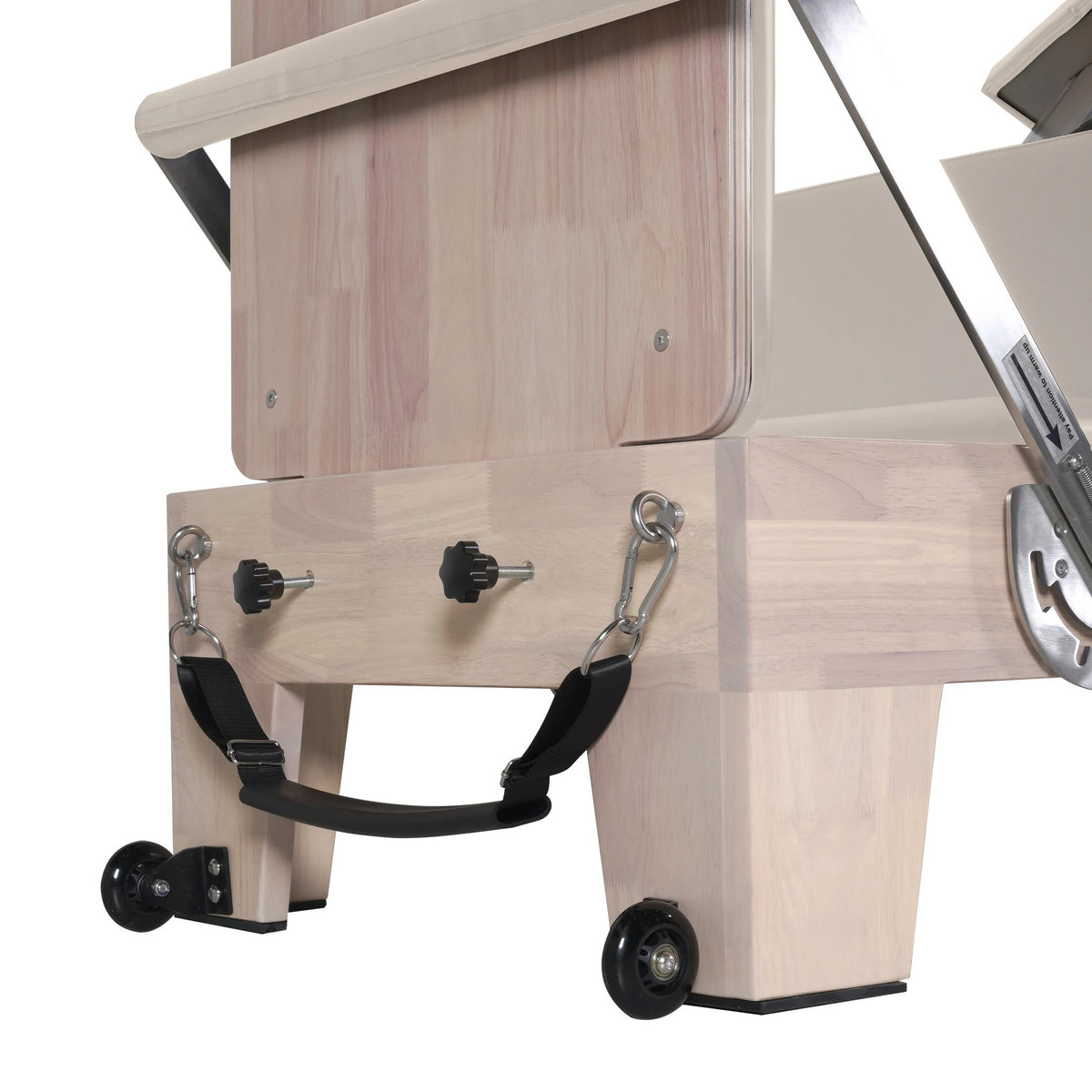 Pilates Reformer With Tower Cream White
