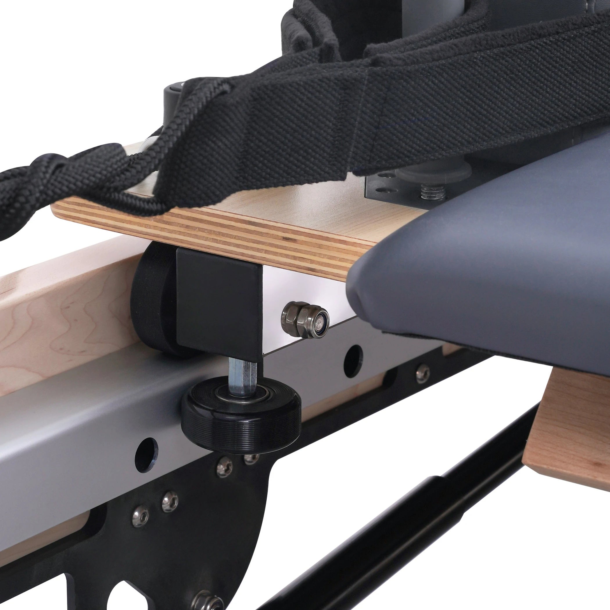 Foldable Maple Pilates Reformer Gray