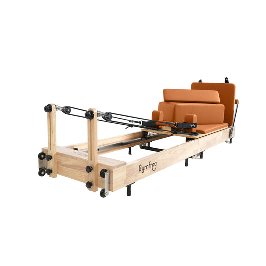 Foldable Pilates Reformer – Orange