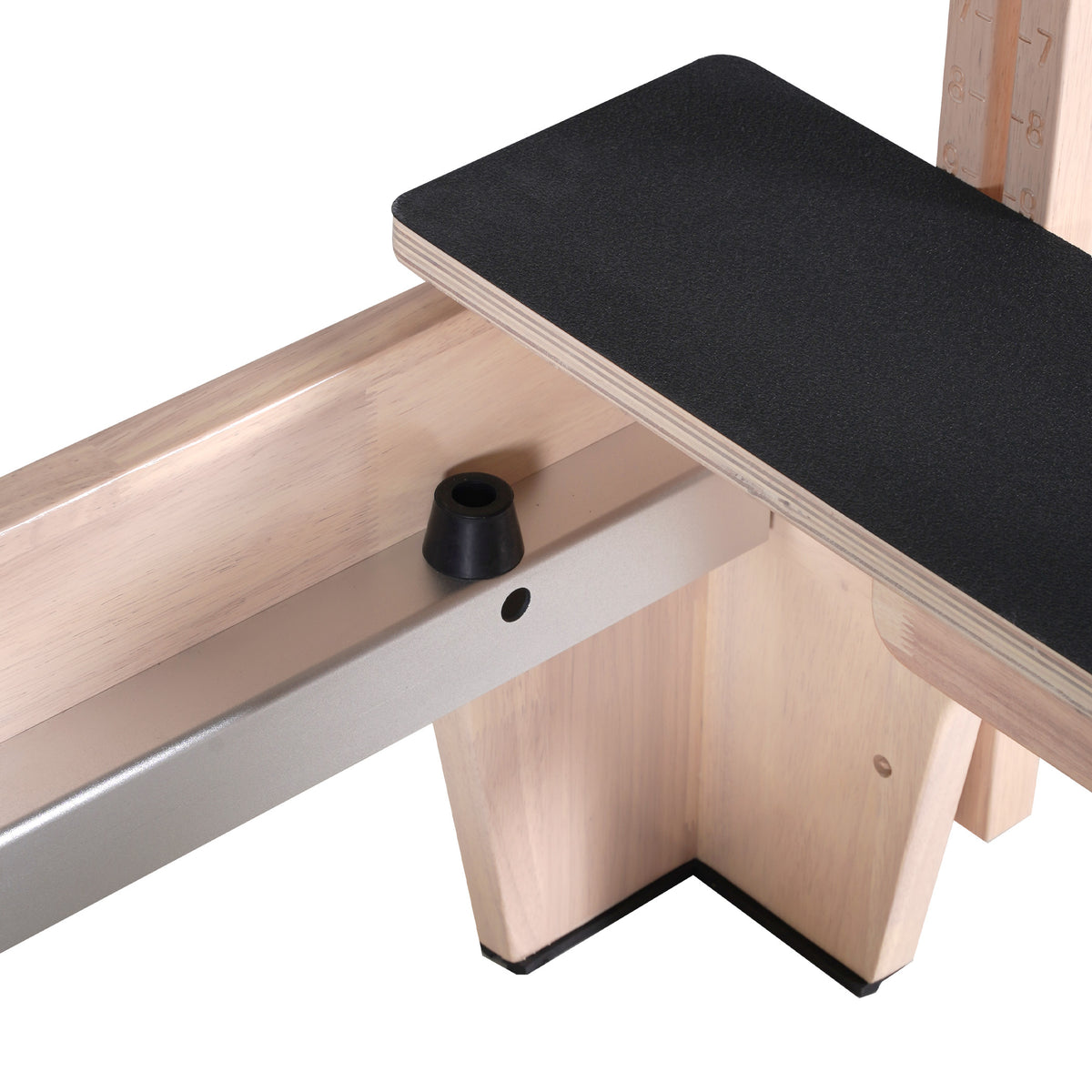 Classic Pilates Wood Reformer Gray