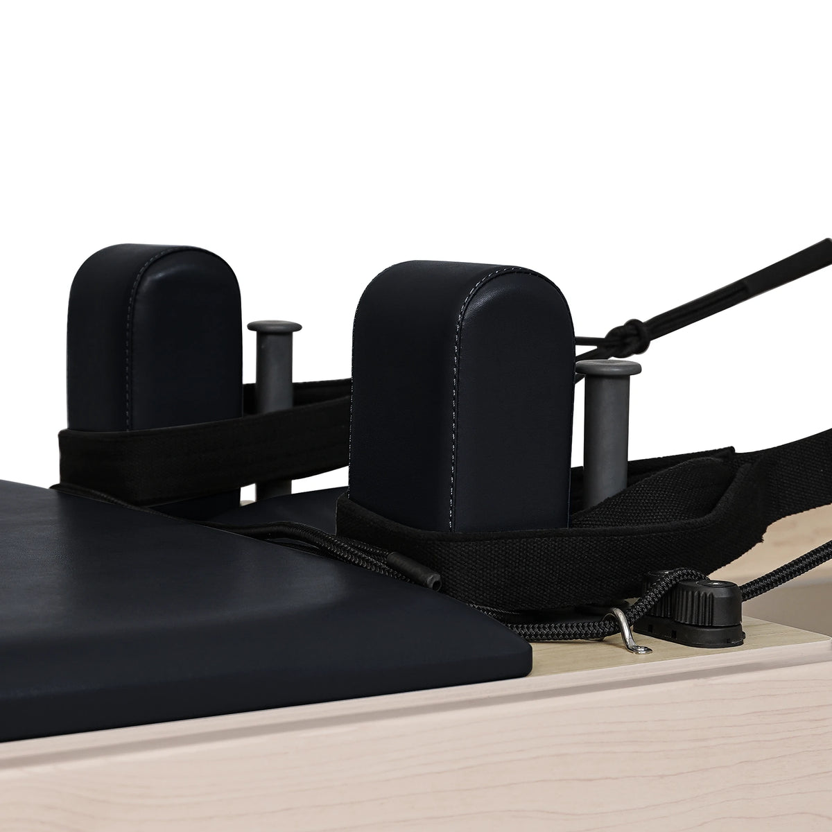 Maple Wood Pilates Reformer Black