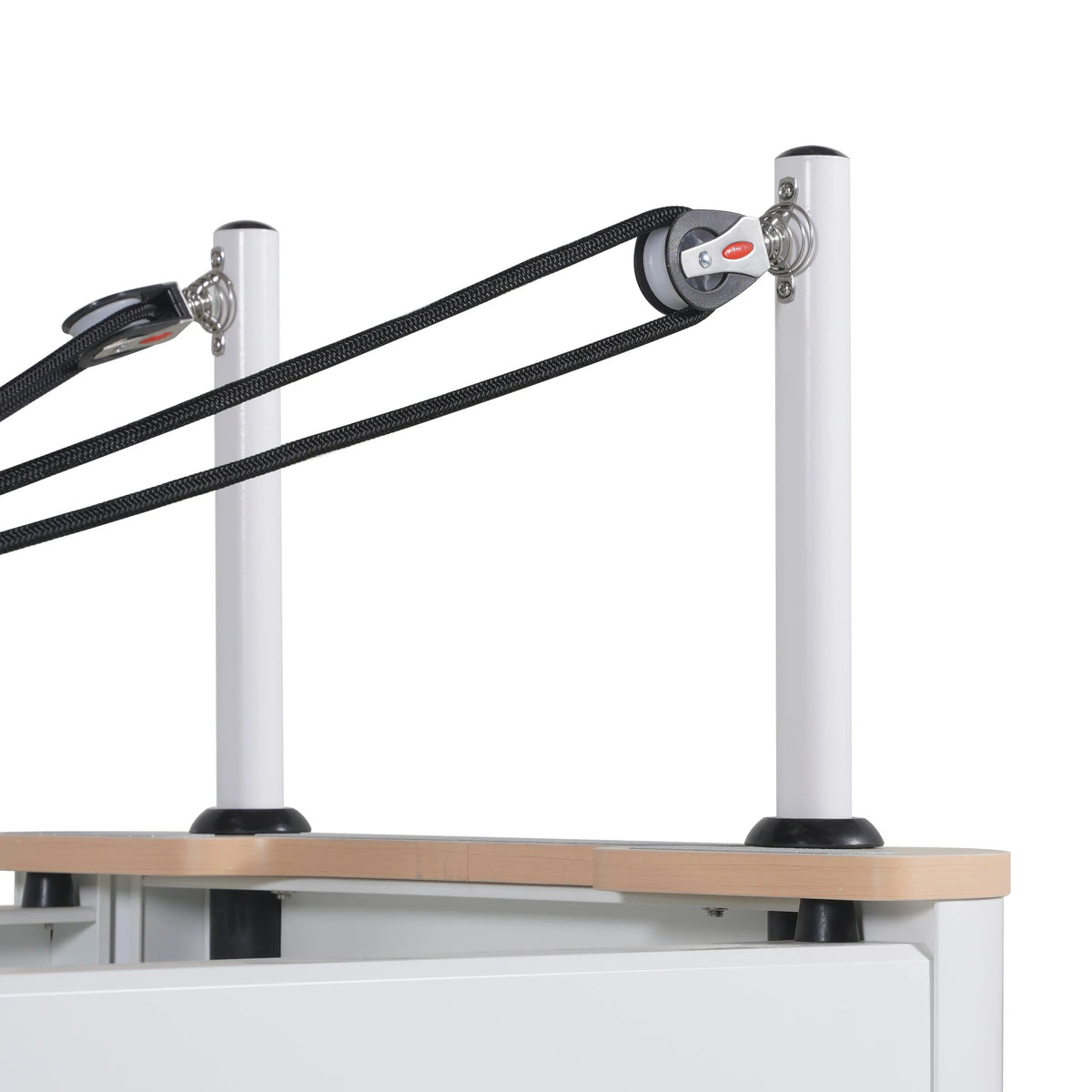 Reformeur de Pilates pliable en alliage d'aluminium gris