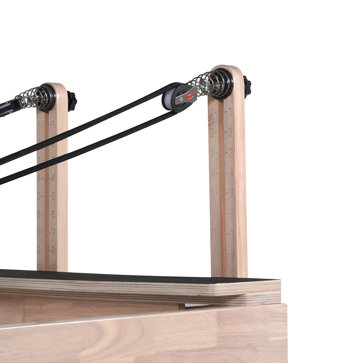 Classic Pilates Wood Reformer White