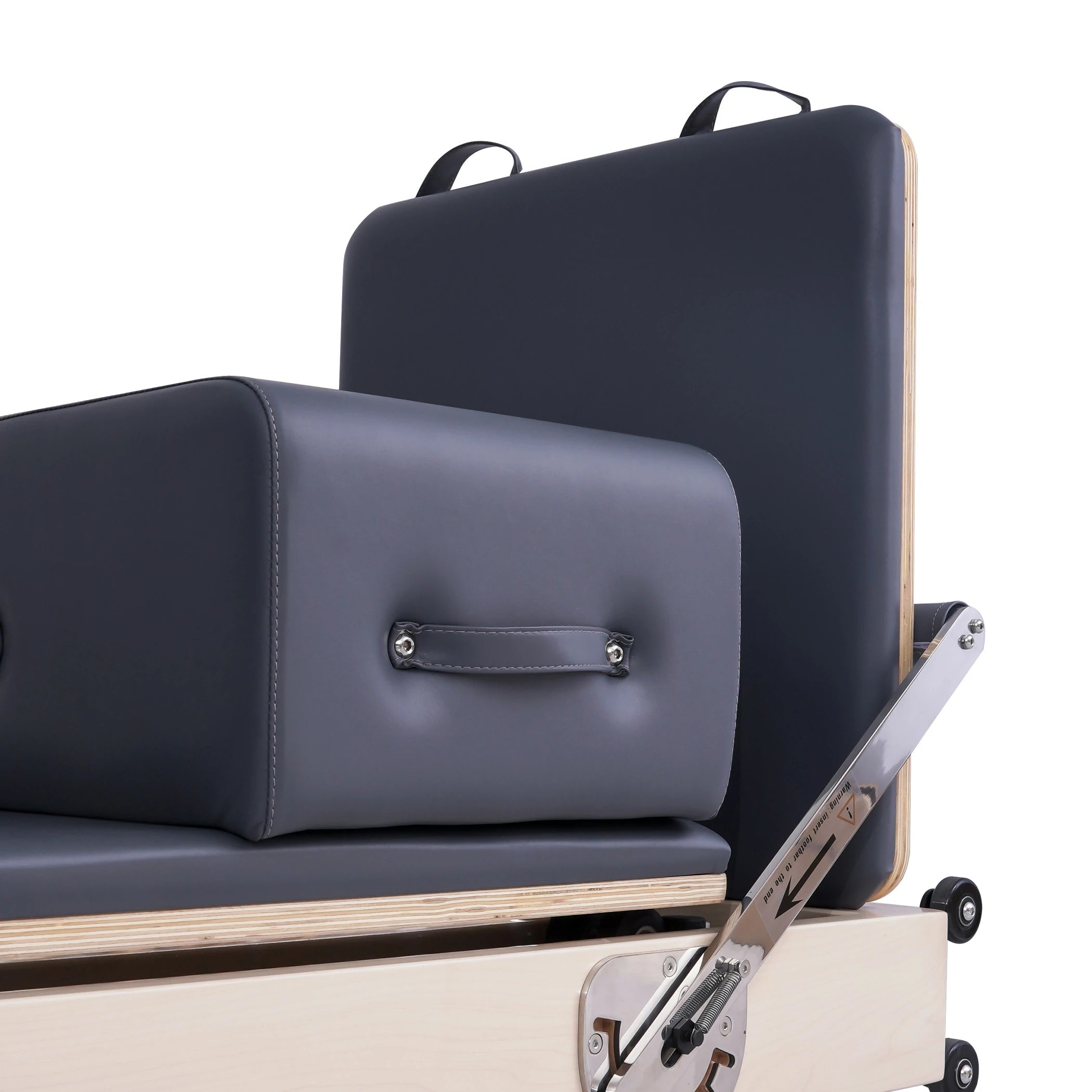Foldable Maple Pilates Reformer Gray