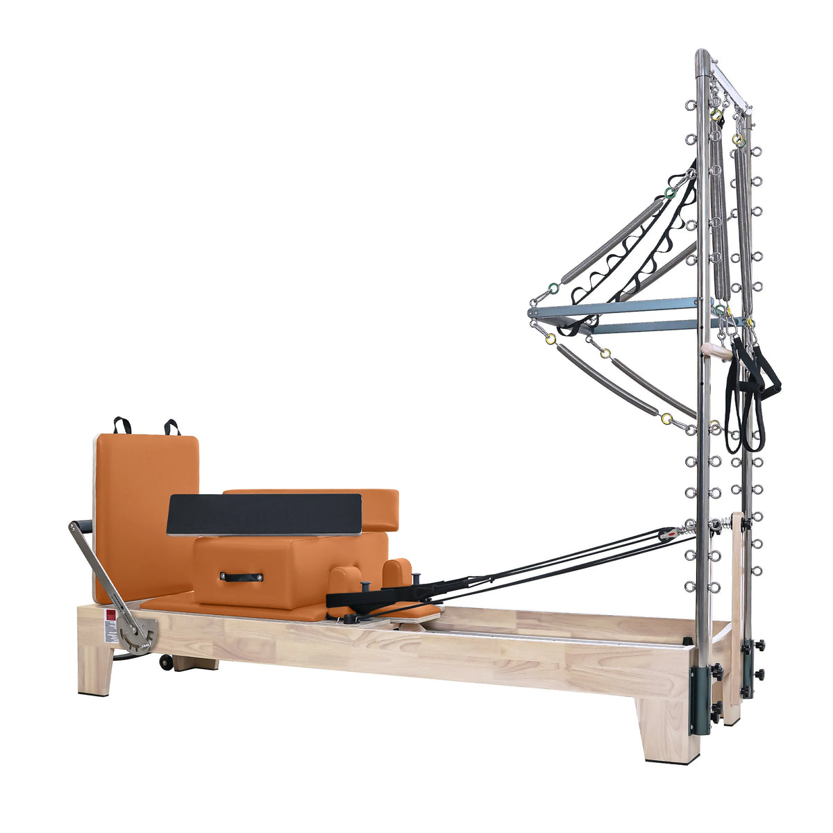 Pilates Reformer mit Tower Orange