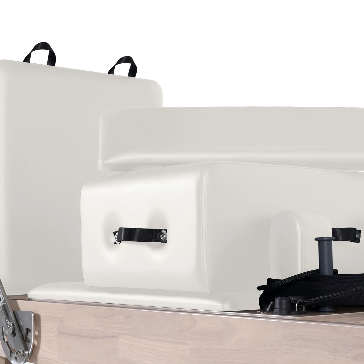 Classic Pilates Wood Reformer White