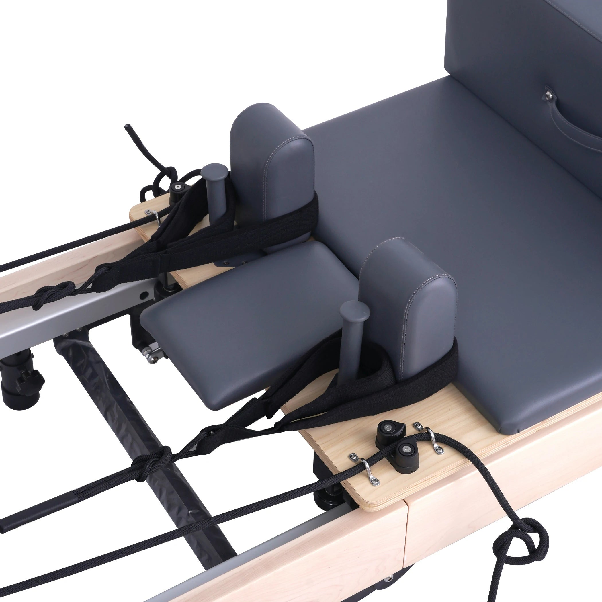 Foldable Maple Pilates Reformer Gray