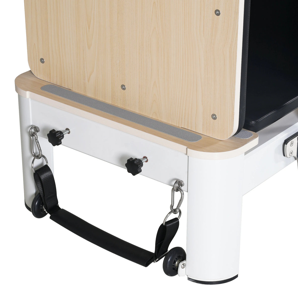 Aluminium Pilates Reformer mit Tower Schwarz