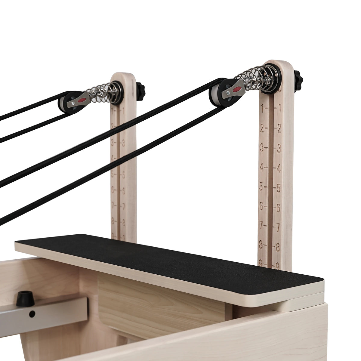 Maple Wood Pilates Reformer Gray