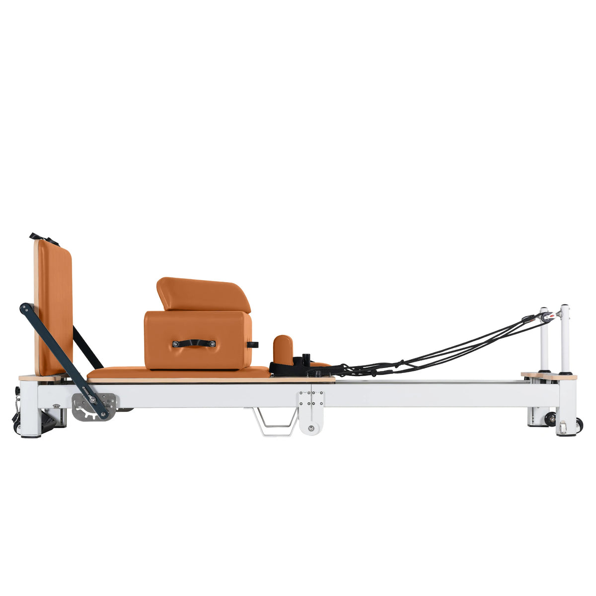Klappbarer Pilates Reformer aus Aluminiumlegierung Orange