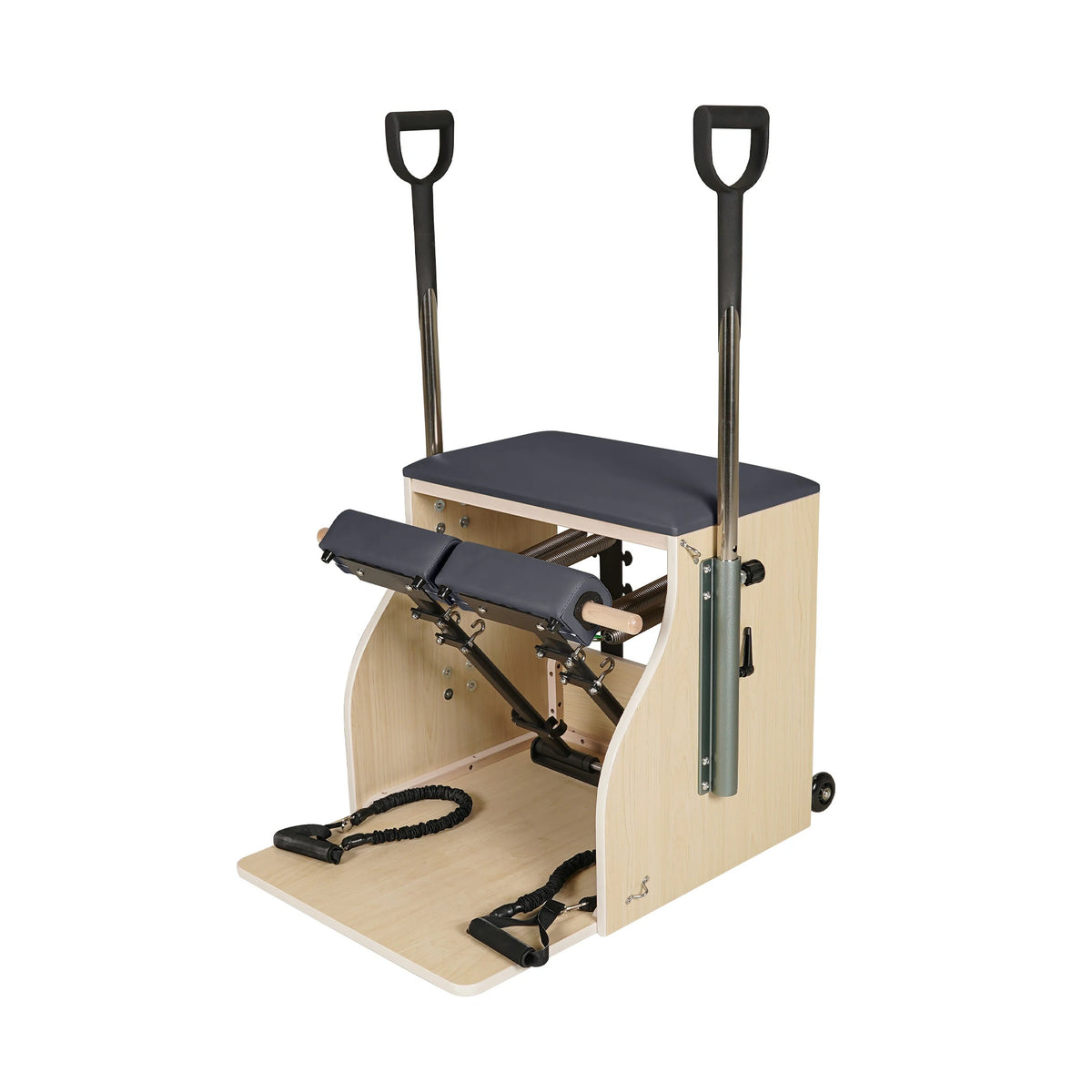 Chaise Wunda en érable grise