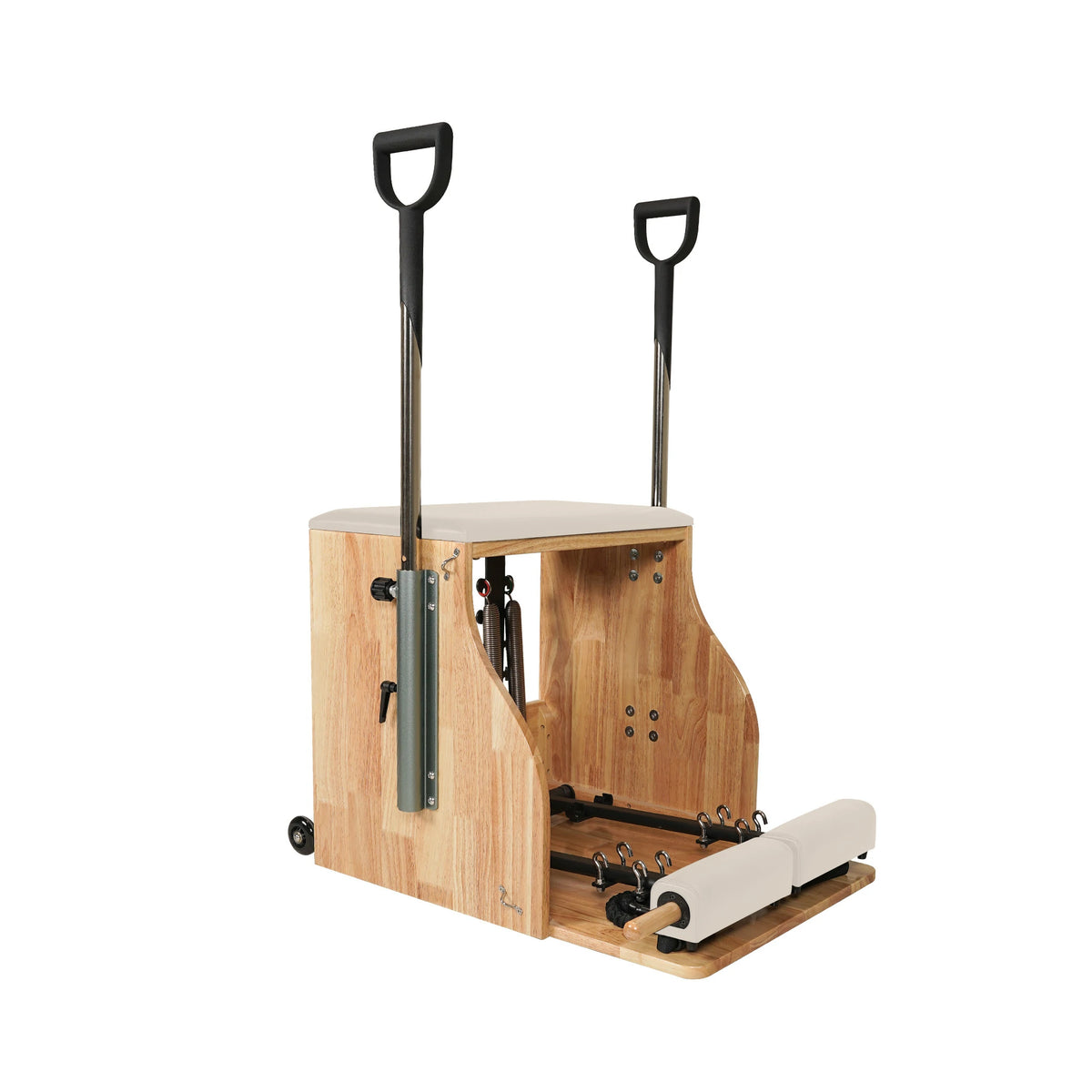 Eichenholz Wunda Chair Cremeweiß