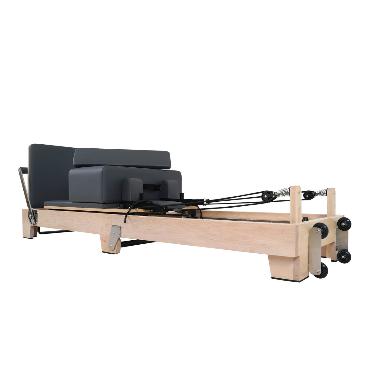 Maple Folding Classic Pilates Reformer – Grau