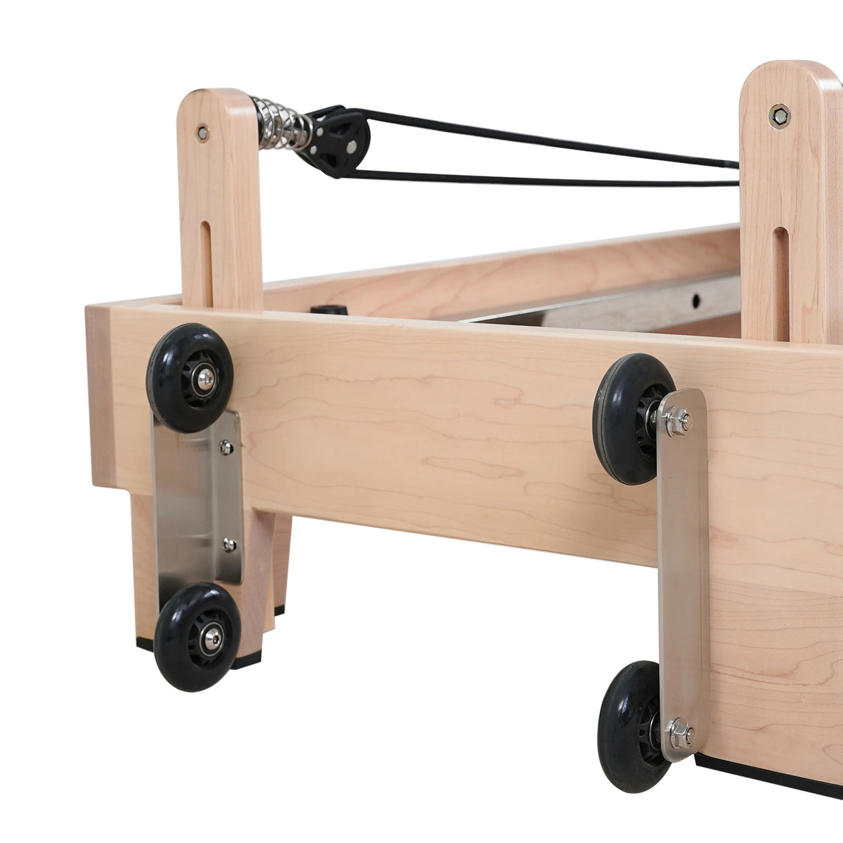 Maple Folding Classic Pilates Reformer – White