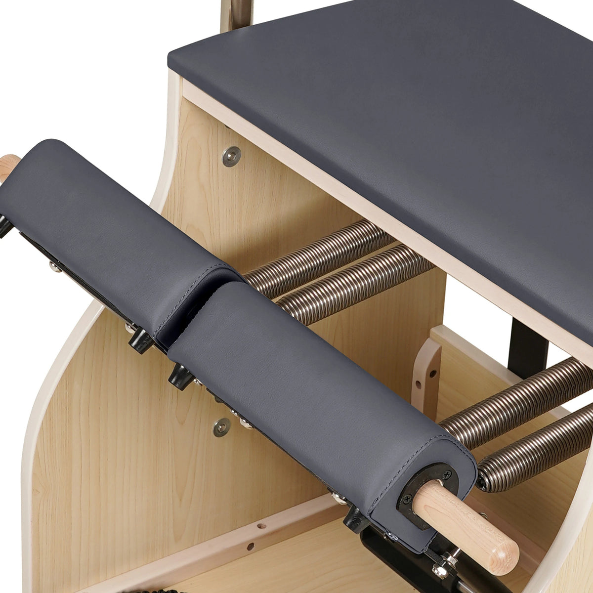 Chaise Wunda en érable grise