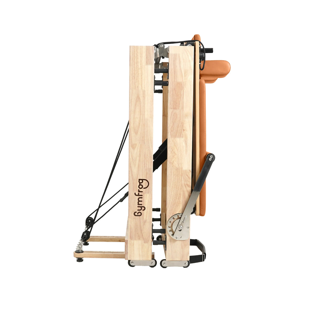 Collapsible Classic Pilates Reformer Orange