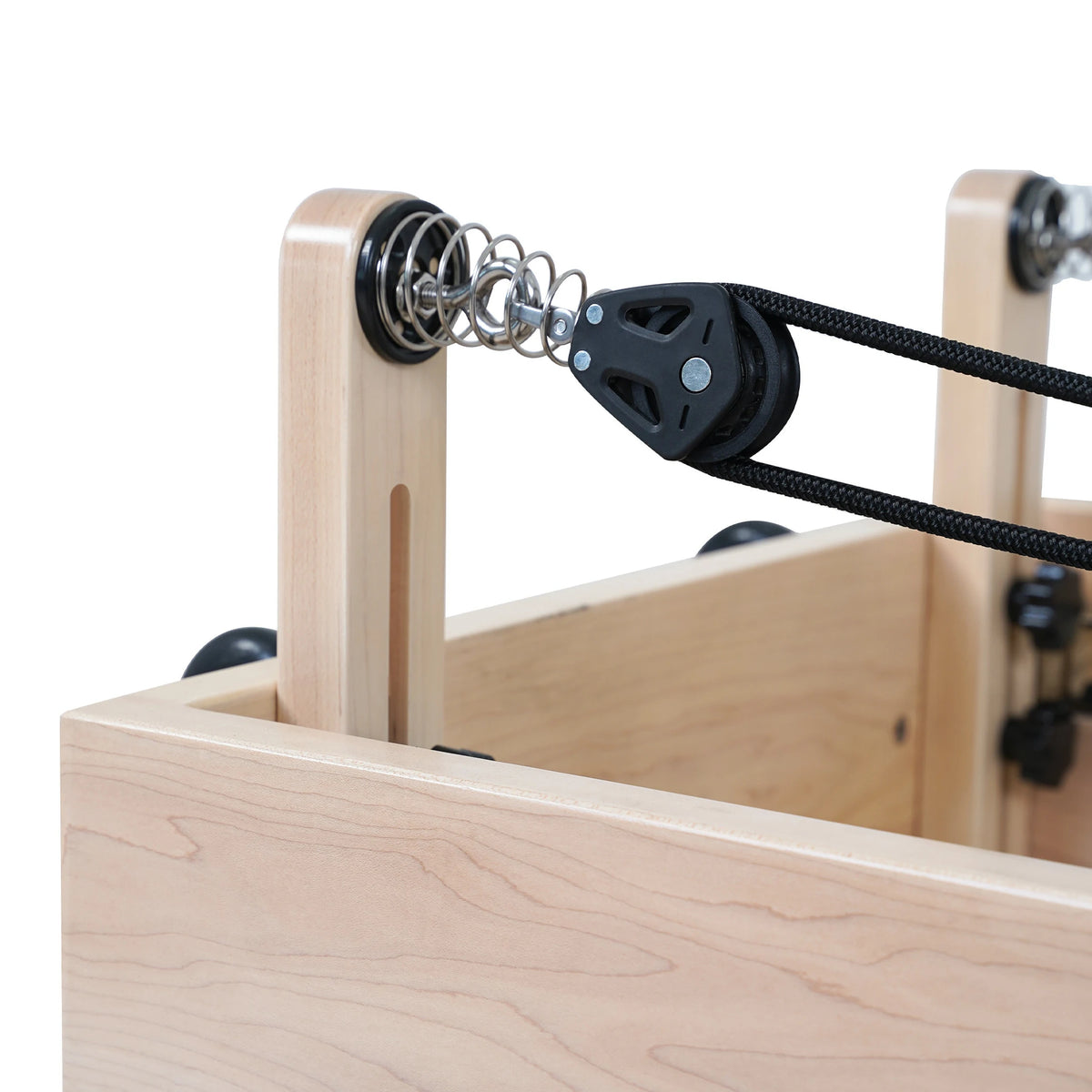 Maple Folding Classic Pilates Reformer – Black
