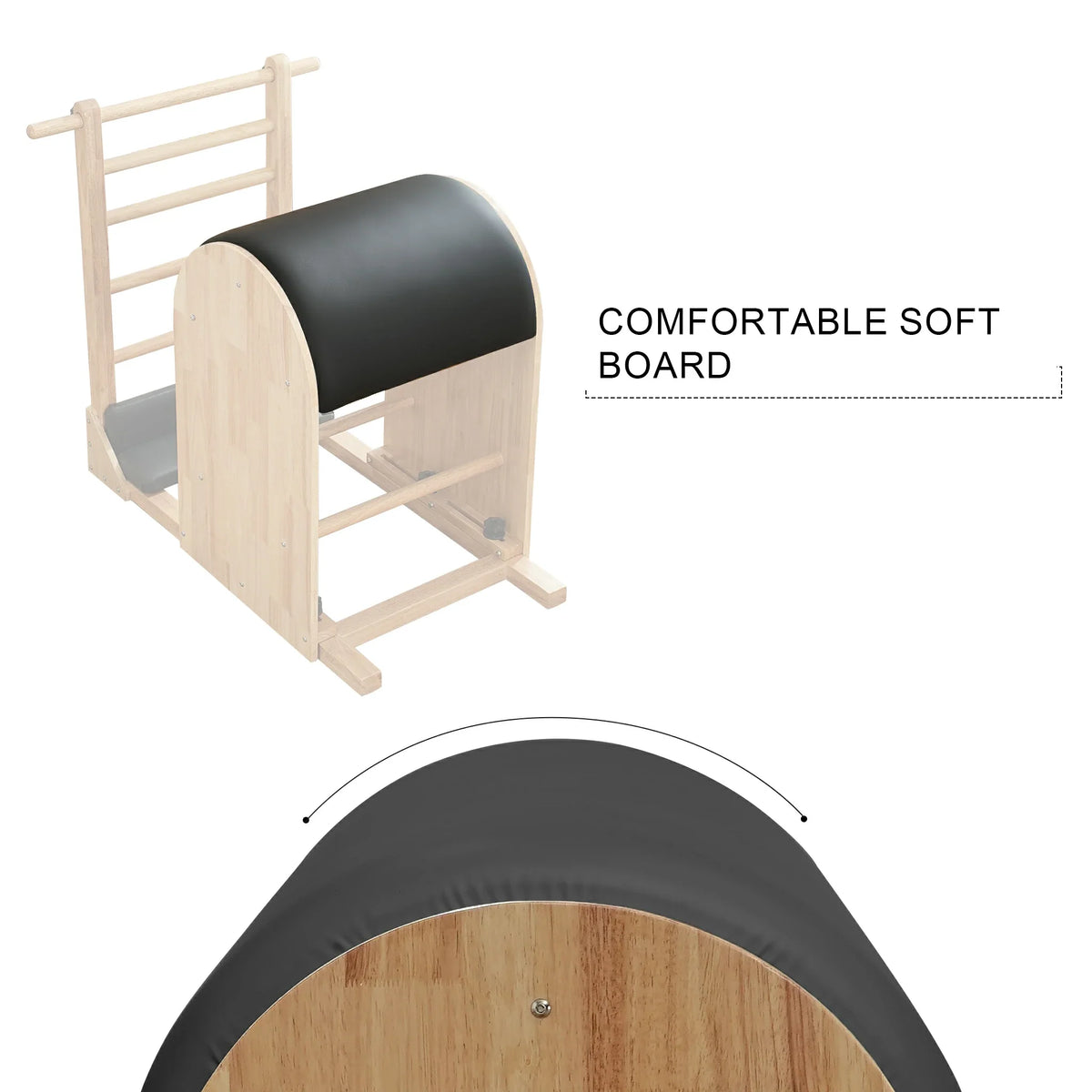 Oak Ladder Barrel Black
